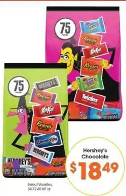 Food 4 Less Hershey's Chocolate offer