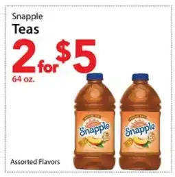 Three Guys from Brooklyn Snapple Teas offer