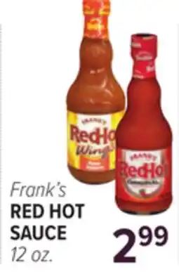 Cermak Fresh Market Frank's RED HOT SAUCE offer