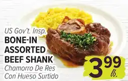 Cermak Fresh Market US Gov't Insp. BONE-IN ASSORTED BEEF SHANK offer