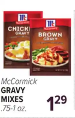 Cermak Fresh Market McCormick GRAVY MIXES offer