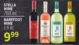 Cermak Fresh Market STELLA WINE 750 ml! BAREFOOT WINE 1.5 ltr offer