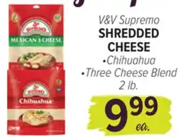 Cermak Fresh Market V&V Supremo SHREDDED CHEESE offer
