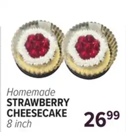 Cermak Fresh Market Homemade STRAWBERRY CHEESECAKE offer