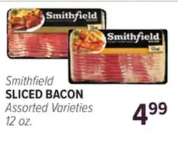 Cermak Fresh Market Smithfield SLICED BACON offer