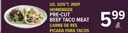 Cermak Fresh Market US. GOV'T. INSP. HOMEMADE PRE-CUT BEEF TACO MEAT offer
