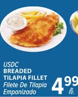 Cermak Fresh Market USDC BREADED TILAPIA FILLET offer
