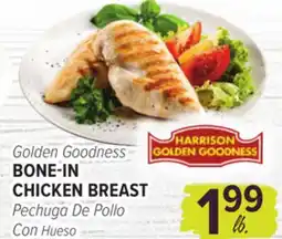Cermak Fresh Market HARRISON GOLDEN GOODNESS BONE-IN CHICKEN BREAST offer