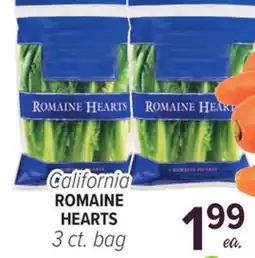 Cermak Fresh Market CALIFORNIA ROMAINE HEARTS offer