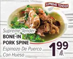 Cermak Fresh Market Supreme Tender BONE-IN PORK SPINE offer