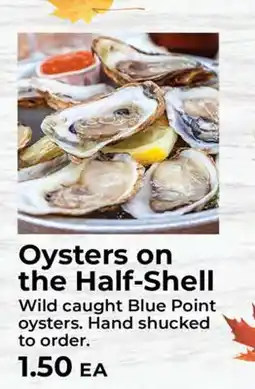 Sunset Foods Oysters on the Half-Shell offer