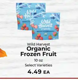 Sunset Foods Wild Harvest Organic Frozen Fruit offer