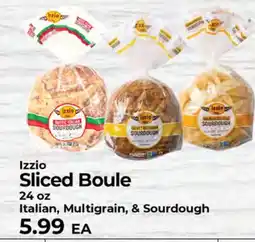 Sunset Foods Izzio Sliced Boule offer