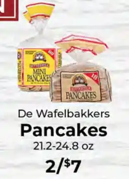 Sunset Foods De Wafelbakkers Pancakes offer