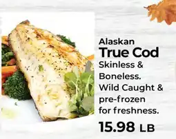 Sunset Foods Alaskan True Cod offer