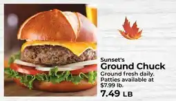 Sunset Foods Sunset's Ground Chuck offer