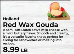 Sunset Foods Holland Red Wax Gouda offer