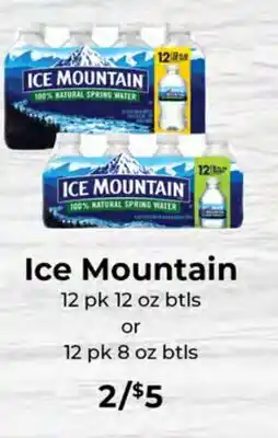 Sunset Foods Ice Mountain offer