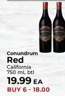 Sunset Foods Conundrum Red offer
