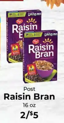 Sunset Foods Post Raisin Bran offer