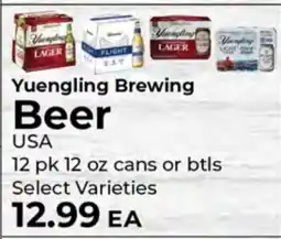Sunset Foods Yuengling Brewing Beer offer