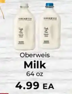 Sunset Foods Oberweis Milk offer