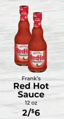 Sunset Foods Frank's Red Hot Sauce offer