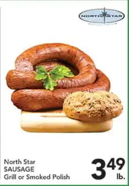 Pete's Fresh Market North Star SAUSAGE Grill or Smoked Polish offer