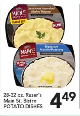 Pete's Fresh Market Reser's Main St. Bistro POTATO DISHES offer