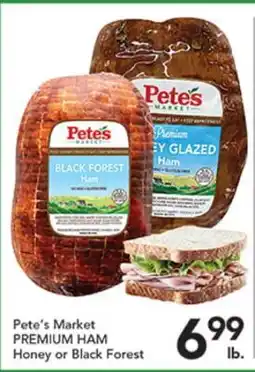 Pete's Fresh Market Pete's Market PREMIUM HAM offer