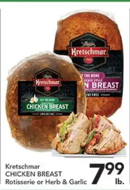 Pete's Fresh Market Kretschmar CHICKEN BREAST offer