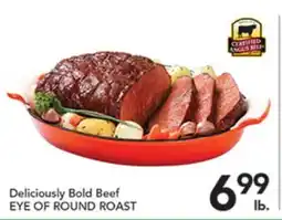 Pete's Fresh Market EYE OF ROUND ROAST offer
