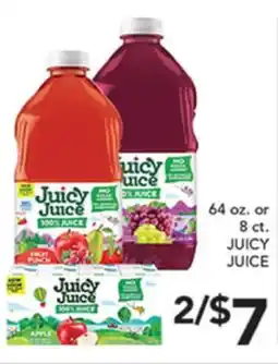Pete's Fresh Market 64 oz. or 8 ct. JUICY JUICE offer