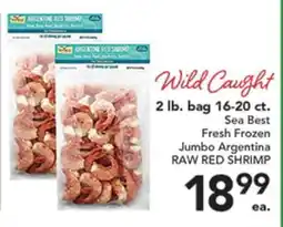 Pete's Fresh Market Sea Best Fresh Frozen Jumbo Argentina RAW RED SHRIMP offer