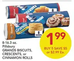 Pete's Fresh Market Pillsbury GRANDS BISCUITS, CRESCENTS, or CINNAMON ROLLS offer