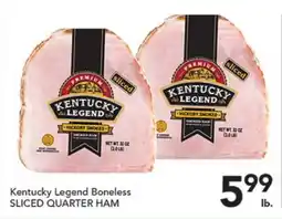 Pete's Fresh Market Kentucky Legend Boneless Sliced Quarter Ham offer