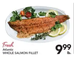 Pete's Fresh Market Fresh Atlantic WHOLE SALMON FILLET offer