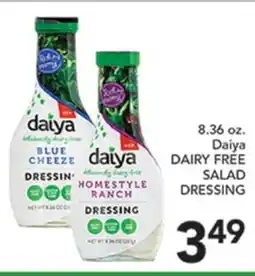 Pete's Fresh Market 8.36 oz. Daiya DAIRY FREE SALAD DRESSING offer