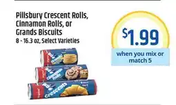 Pete's Fresh Market Pillsbury Crescent Rolls, Cinnamon Rolls, or Grands Biscuits offer