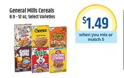Pete's Fresh Market General Mills Cereals offer