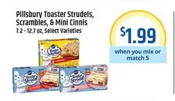 Pete's Fresh Market Pillsbury Toaster Strudels, Scrambles, & Mini Cinnis offer