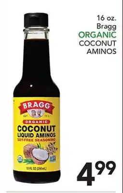 Pete's Fresh Market 16 oz. Bragg ORGANIC COCONUT AMINOS offer