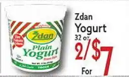 World Fresh Market Zdan Yogurt offer