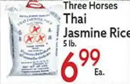 World Fresh Market Three Horses Thai Jasmine Rice offer