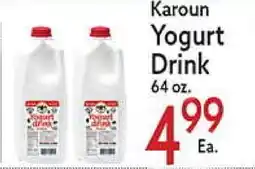 World Fresh Market Karoun Yogurt Drink offer