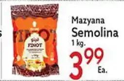World Fresh Market Mazyana Semolina offer