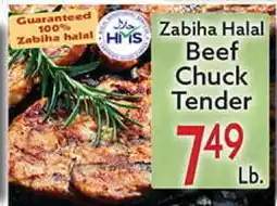 World Fresh Market Zabiha Halal Beef Chuck Tender offer