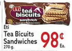 World Fresh Market Eti Tea Bicuits Sandwiches offer