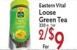 World Fresh Market Eastern Vital Loose Green Tea offer