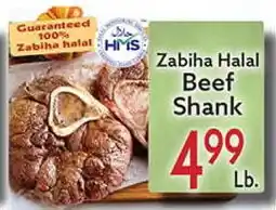 World Fresh Market Zabiha Halal Beef Shank offer
